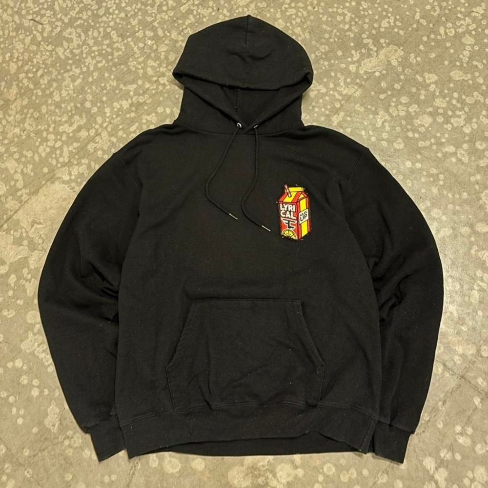 FaZe x Lyrical Lemonade Black Hoodie Size medium